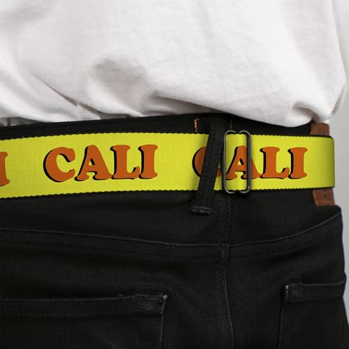 Cinturón de asiento California Buckle-Down unisex ajustable 38cm 4