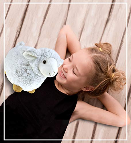 Dollibu Sheep Super Soft Stuffed Animal, Cute Realistic Stuffed Animals For Girls. Boys And Adults Animal Gifts, Kids Zoo Farm Nursery Decor - 11.5 Inches #TOP5