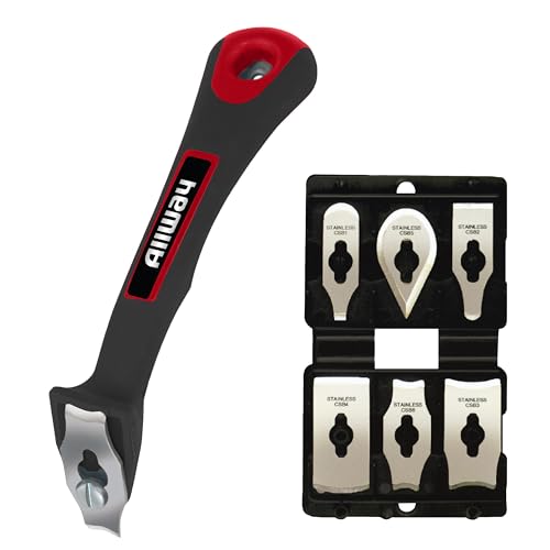 Decorating Soft Grip Contour Scraper Set W/6 Blades (CARDED)