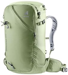 Deuter - Freerider Pro 32+ Sl, Mochila Skitouren D...: Volumen ampliable gracias a la tapa enrollable con correa estibable para asegurar y comprimir el equipaje y fijar las cuerdas Apertura trasera que permite un acceso rápido sin tener que desabrochar el equipo Compartimento separado para el equipo de s...