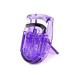 Blue,Portable Lash Curler,Eyelash Curler Clip Professional Lashes Makeup with Rubber Eyelash Natural