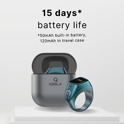 TAKVA - Zikr Flex Pro | Smart Tasbih Ring (Interchangeable Ring Sizes)3