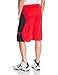 adidas Originals Men's Trefoil Hoop Shorts, Red/Black, X-Large