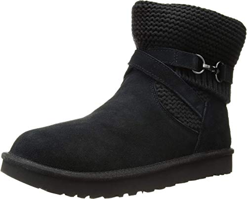 Ugg Australia Mujer Purl Strap Suede Black Botas 37 EU