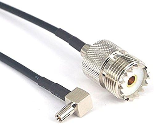 Extension Pigtail SO239 Female UHF to TS9 Male Plug Connector RF Coax Adapter Cable 7.8 inch Ships from USA