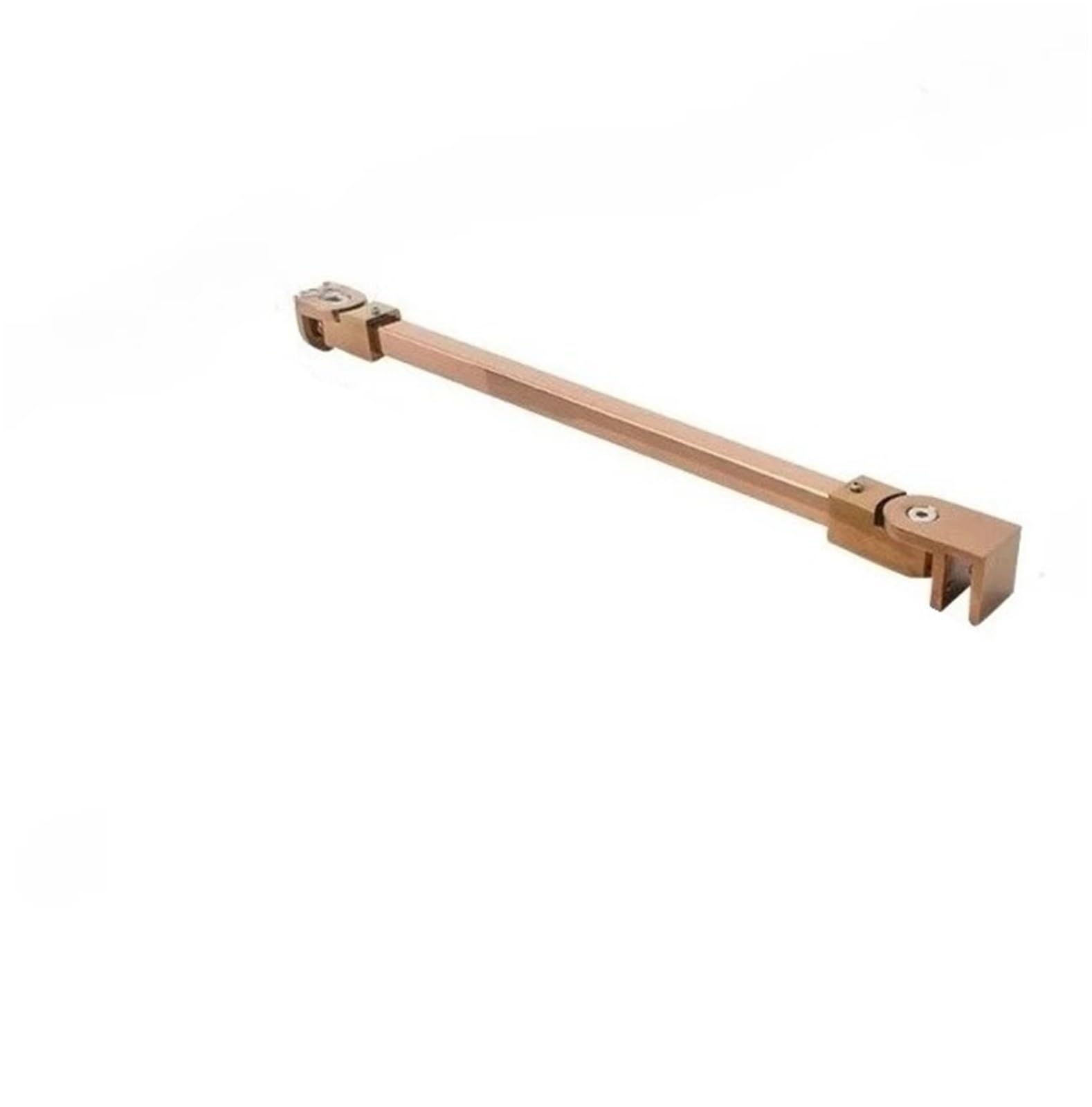 Poręcz do kabiny prysznicowej, Uchwyt do mocowania ekranu prysznicowego Regulowany uchwyt mocujący ściany szkła Wiele rozmiarów(Color 1,40cm Long)
