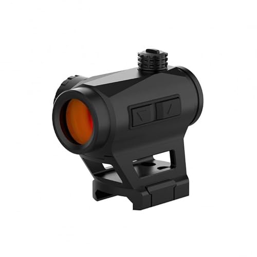 Red Dot Optic Sight 2MOA Dot Reticle with Shake N' Wake Motion-Sensing Auto On/Off Illumination，10 Illumination Brightness Setting，with Low-Profile & Absolute Co-Witness Height T2 Footprint Mount