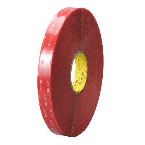 Image of 3M - 4905 0.5 inch X 36YD(PK 2) VHB Tape 4905, 0.5 inch Width x 36 yd. Length