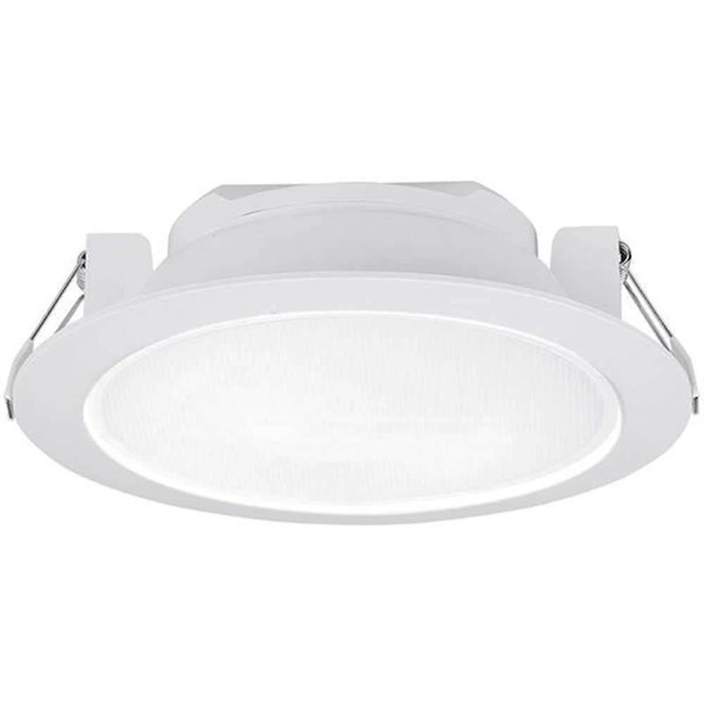 Aurora Enlite EN-DDL20/40 Uni-Fit 20W Fixed IP44 6in Non-Integrated Downlight White - Cool White. Devola Led Keyring.