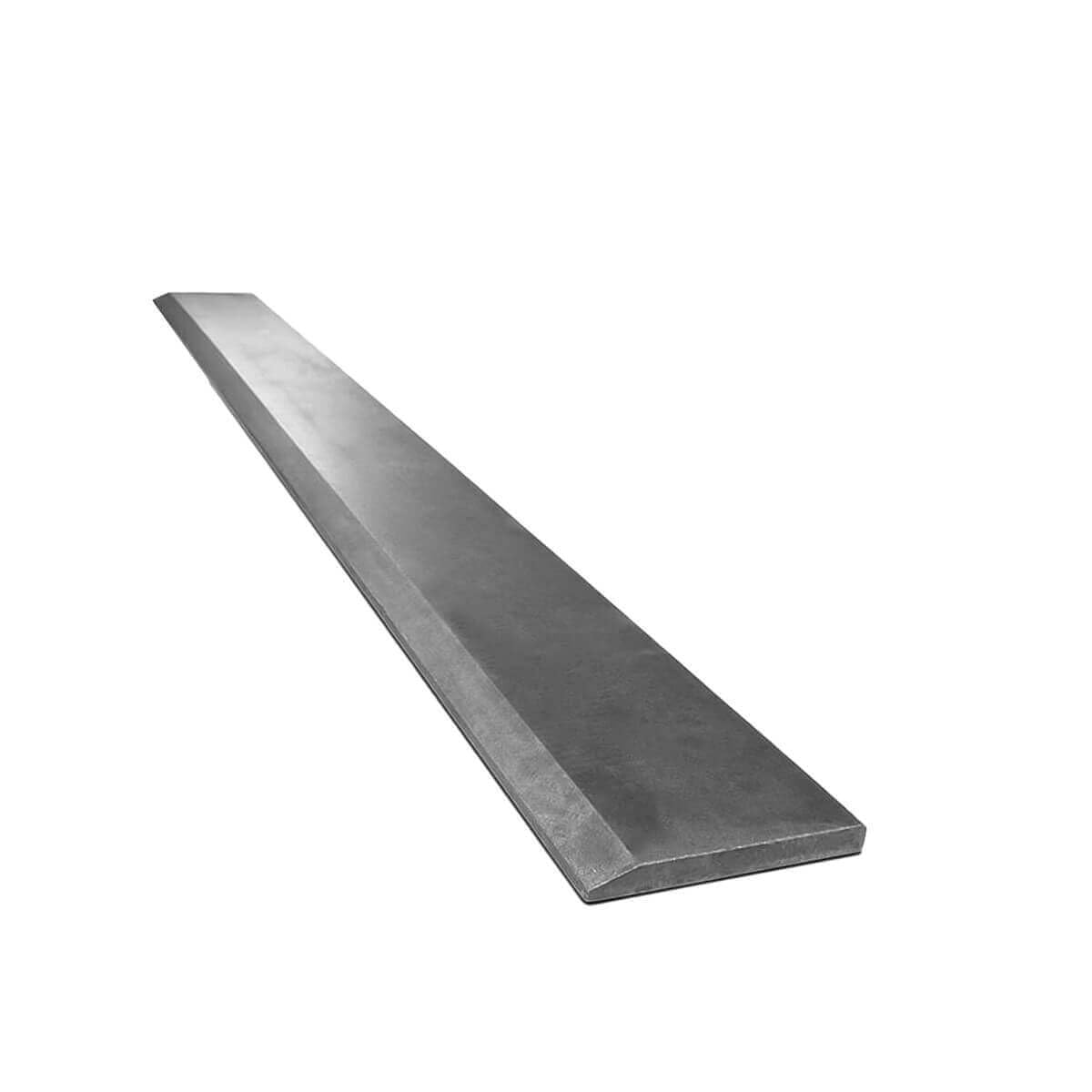 Schürfleiste Messerstahl 500 HB | Querschnitt 110x12mm verschiedene Längen Schneidkante (1000mm)