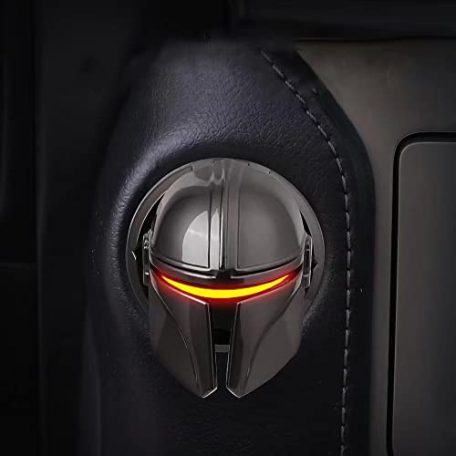 Image of Car Engine Start Mando Push Button Ignition Cover Anti-Scratch Universal Decoration Ring (1 Pcs)