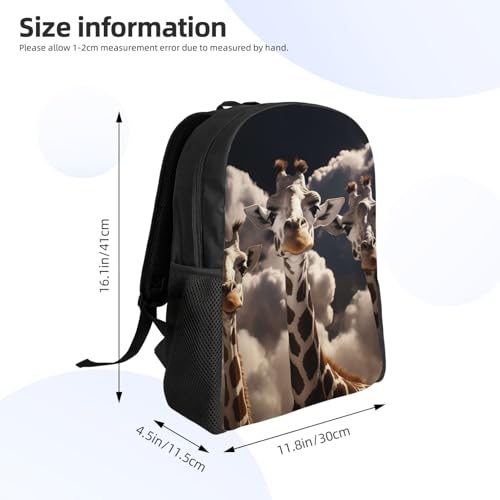 Mochila para senderismo Giraffes in the Clouds unisex miniatura 4