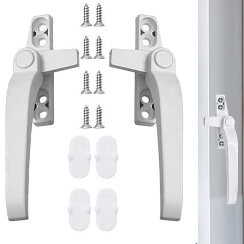 2-Pack Window Handle – Double Window Handles for Windows, Durable and Easy to Install