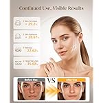Red Light Therapy Mask for Face, Wireless LED Face Mask, Rechargeable and Adjustable Timer Design with Digital Display for Home Skincare, Dark Black - Image 2