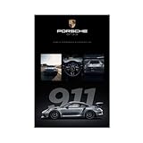 Kunstposter, Motiv: Super Porsche Car 911 GT3, ikonisches 
