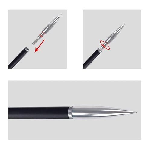 Alinbehbs Field Points Arrowheads 200 Grain Field Points, Stainless Steel Archery Field Points, Screw In Archery Field Points Tips (1 Dozen 12Pcs) #TOP5