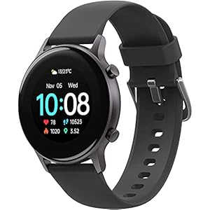 Smartwatch, UMIDIGI Urun S Fitness Tracker horloge, Bloed Zuurstofmonitor (SpO2) Pols Hartslagmeter, 5 ATM, Bluetooth…