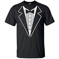 Inspired TUXEDO t shirt, hen and stag funny costume t shirts tuxedo t shirt Black TUXEDO MENS funny inspired slogan t shirt. This classic inspired printed slogan 100% cotton t shirt is a great t shirt to wear and its price is also cheap but the t shi...