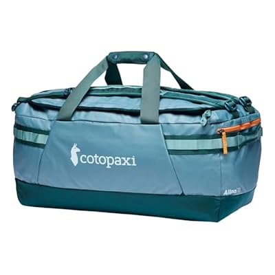 Cotopaxi Allpa 70L Getaway Duffel, Blue Spruce and Abyss