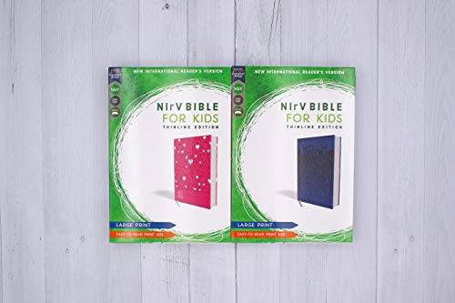 NIrV, Bible for Kids, Large Print, Leathersoft, Pink, Comfort Print: Thinline Edition - Image 8