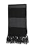 Sport-Tek Spectator Scarf OSFA Black/ Iron Grey
