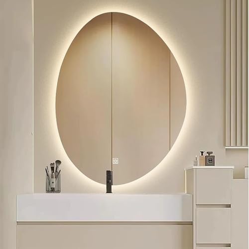 Miroir rétroéclairé moderne de grand format au design sans cadre