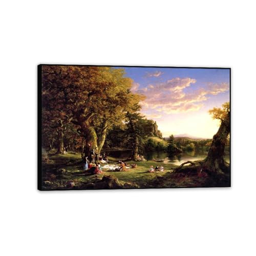 Thomas Cole Poster Romantisme décoratif pour sublimer le mur du salon