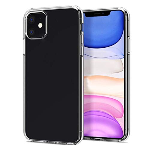 NEW'C Funda para iPhone 11, Funda Protectora absorci�n de Impactos y Fibra de Carbono [Gel Flex Silicone]