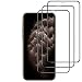 3 Stück Schutz Gehärtetem Glas Tempered Glass für iPhone 11 Pro Max, iPhone XS Max, Screen Schutzfolie Displayschutz Folie Anti Kratzen 9H Härte Displayschutzfolie 6,5 Zoll Schwarzer Rand Fest Klar