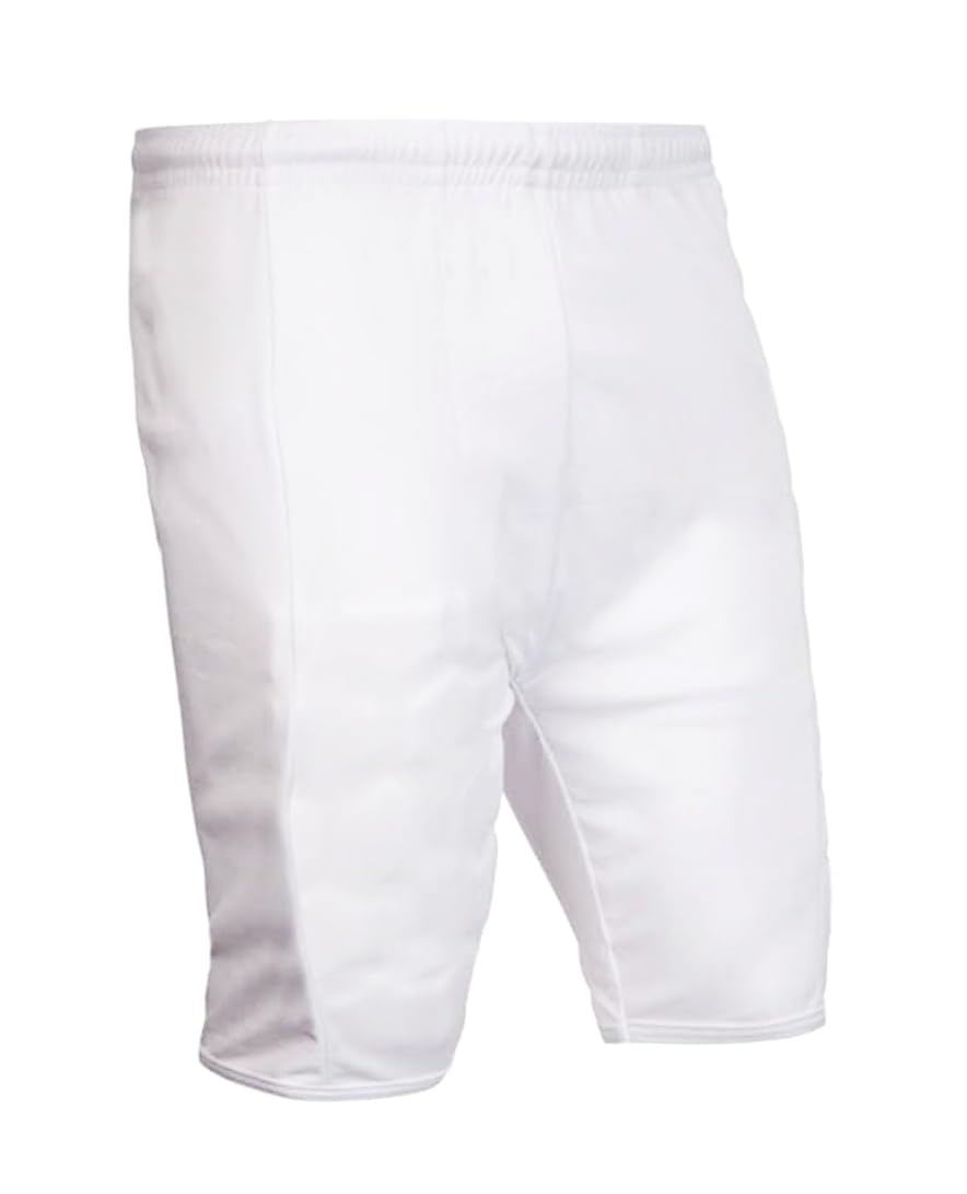 PROSTYLE SPORTS Cricket Protective Batting Shorts Batters Protective Padded Shorts (XXL) White