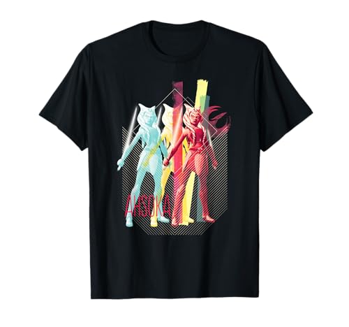 T-shirt Star Wars Ahsoka Tano Pop Art le cadeau idéal pour anniversaire de fan de science-fiction
