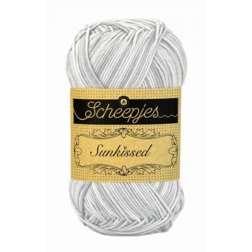 Scheepjes - Scheepjes Sunkissed 020 Beach Hut Pink Yarn - 10x50g, 016 Soft Cloud, 1x50g