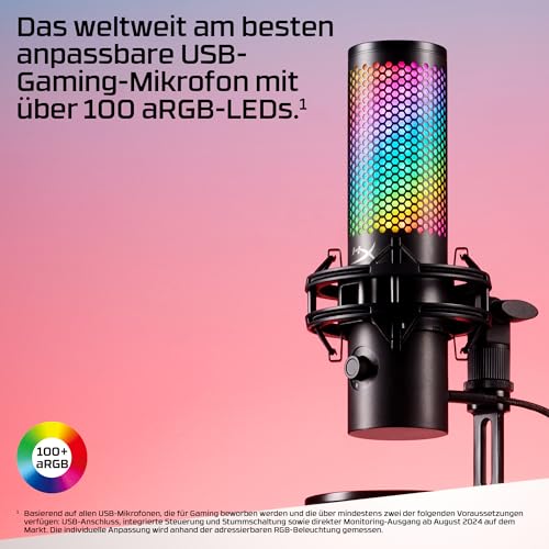 HyperX QuadCast 2S USB Mikrofon mit RGB