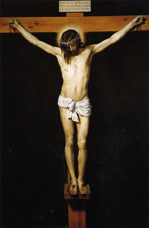 La Crucifixion Velazquez Peinture Toile Impression HD