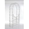 Arche de jardin pour roses avec portes à double battant fabriquée en