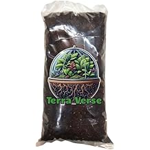 TerraVerse Rainforest Terrarium Substrate Mix | Bioactive | Limestone Calcium Infused | 4 Quart