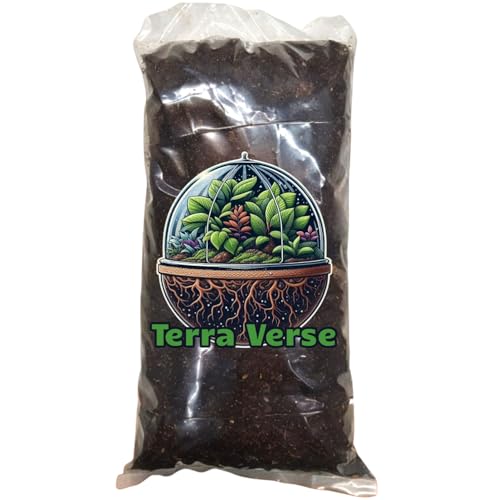 TerraVerse: Rainforest Terrarium Substrate Mix | Bioactive | Limestone Calcium Infused | 4 Quart