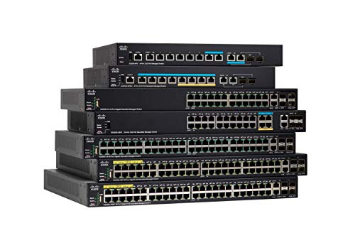 Image of Cisco SG350X-48MP Stackable Managed Switch with 48 Gigabit Ethernet (GbE) Ports, 2 x 10G Combo + 2 x SFP+, 740W PoE, Limited Lifetime Protection