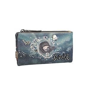 ANEKKE Original Brieftasche mit Reißverschluss Iceland | Modern, lässig und modisch, für Frauen | Ideal für Tag oder besondere Anlässe