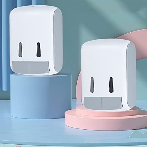 Perforation-Free Soap Dispenser Wall-Mounted 400mlX2, Hotel and Shopping Mall Bathroom Press Shower Gel Packaging Box