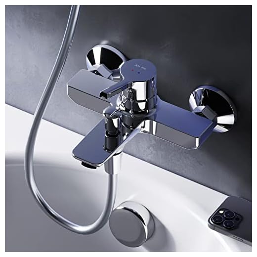Enkelspak badkarsarmatur duscharmatur AM.PM X-Joy-S F85B1000