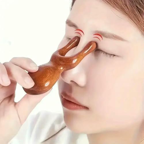 Acupoint masajeador de ojos GLDFW para tu rutina de cuidado facial nocturna y raspado de nariz 3