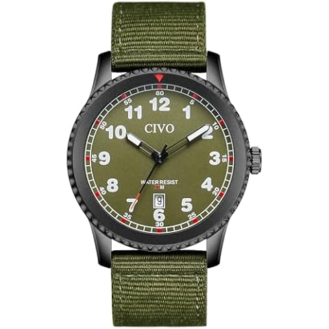CIVO Military Green Waterproof Wrist Watch Cover