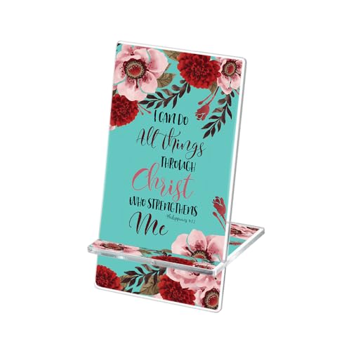 Christian Bible Verse Acrylic Phone Stand