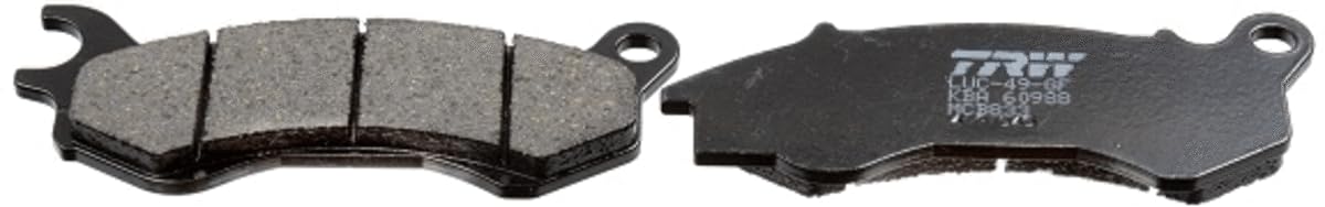 TRW/Lucas MCB833 Disk Brake Pads Organic with German Vehicle Type Approval