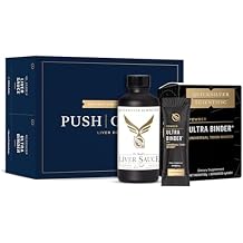 Quicksilver Scientific PushCatch Liver Detox Cleanse - 2 Piece Kit with Ultra Binder Packets & Liver Sauce Liver Support Supplement with Milk Thistle Extract to Support GI Detox & Toxin Binding