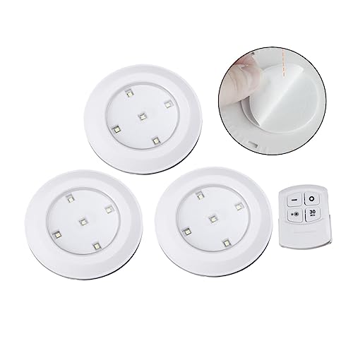 Pack de 3 Luces de Noche LED Inalámbricas de ABS para Armario 6