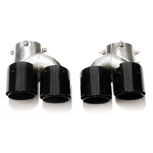 Tuyau d'échappement en carbone véritable style sport pour BMW G20 G21 M340i 2019-2021