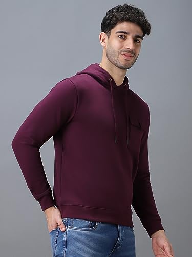 Image of Urbano Fashion Men Polycotton Hooded Sweatshirt
