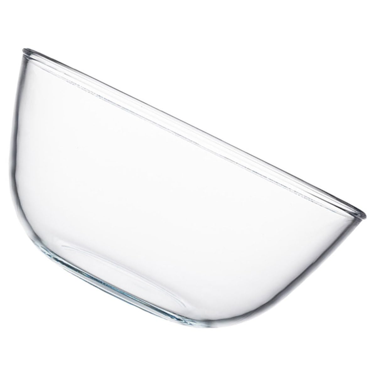 Bol mélangeur en verre 4500ml grand saladier de présentation et récipient de cuisine UPKOCH